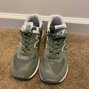 New Balance Sneakers, 8.5, Olive Green